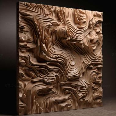 Patterns and decorations stl depth 1 3d model